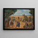 Summer Painting - Wacław Wśowicz — framed artwork on a wall