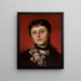 portret van Maria Godlewska née Popiel - Władysław Czachórski — ingelijst kunstwerk aan de muur