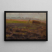 Labourage avec des bœufs - Władysław Ostrowski — ingelijst kunstwerk aan de muur