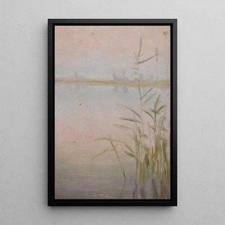 Wadysaw Ostrowski - Reeds at the lake.webp