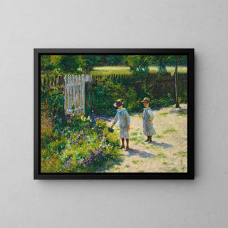 Wadysaw Podkowiski - Children in the garden.webp