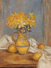 Jonquilles in een vaas en citroenen - Władysław Ślewiński — weergave van het kunstwerk