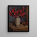 Pivoines - Władysław Ślewiński — ingelijst kunstwerk aan de muur