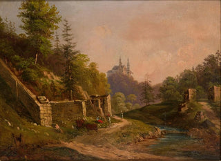 Walery EljaszRadzikowski - View of Czerna near Krzeszowice.webp