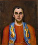 Boléro goud en blauw - Walt Kuhn — weergave van het kunstwerk
