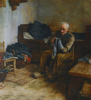 Een Vlaamse boer - Walter Langley