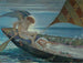 Een droomreis - Walter Crane — weergave van het kunstwerk