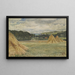 Landbouwveld in Normandië - Walter Crane — ingelijst kunstwerk aan de muur