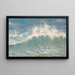 Les Chevaux de Neptune - Walter Crane — framed artwork on a wall