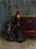 Lady sitting - Walter Gay — artwork view