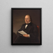 Jean Louis Rodolphe Agassiz - Walter Ingalls — ingelijst kunstwerk aan de muur
