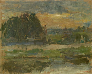 Walter Kurt Wiemken - Evening on the Seine.webp