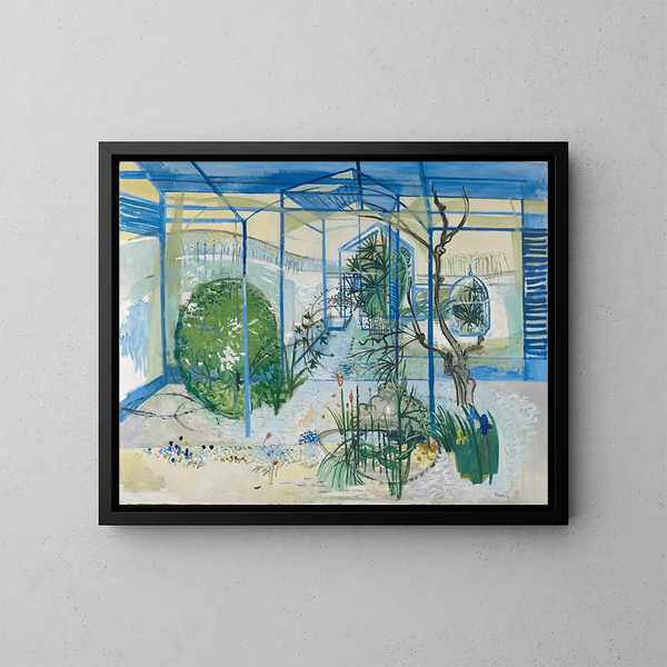 Serre - Walter Kurt Wiemken — ingelijst kunstwerk aan de muur