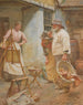 Kritieken lokaal - Walter Langley — weergave van het kunstwerk