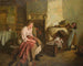 Moederschap - Walter Langley — weergave van het kunstwerk