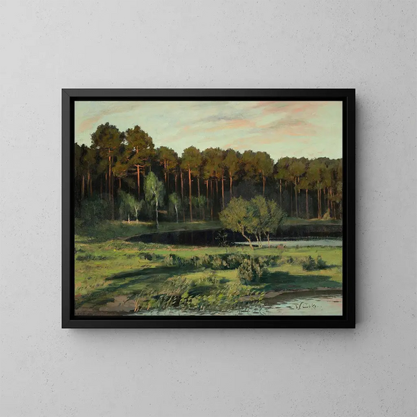 Grunewald - Walter Leistikow — ingelijst kunstwerk aan de muur