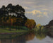 Lac Hubertus in het Grunewald - Walter Leistikow — weergave van het kunstwerk
