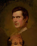 Dubbel zelfportret in verschillende leeftijden - Walter Libbey — weergave van het kunstwerk