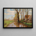 Summer Idylle - Walter Moras — framed artwork on a wall
