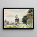 Village de Floride - Walter Paris — framed artwork on a wall