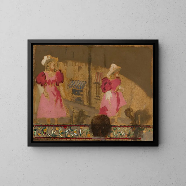 van de Zussen Lloyd in de Old Bedford - Walter Richard Sickert — ingelijst kunstwerk aan de muur