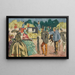 De Twee Gevangenen - Walter Richard Sickert — ingelijst kunstwerk aan de muur