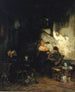 L'Auberge Allemagne - Walter Shirlaw — weergave van het kunstwerk