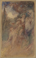 Onbekend schilderij - Walter Shirlaw — weergave van het kunstwerk