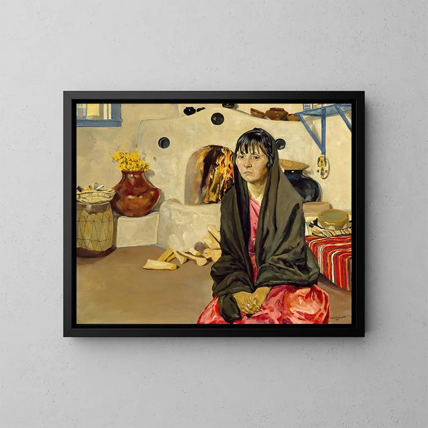 Anna - Walter Ufer — ingelijst kunstwerk aan de muur
