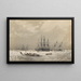 Loss of the Mlellan - Walter William May — framed artwork on a wall