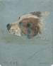 Hoofd van een hond - Walther Gamerith — weergave van het kunstwerk