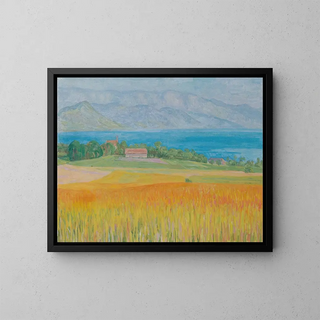 Walther Gamerith - Kornfeld am Attersee.webp