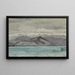 Landschap aan het meer - Walther Gamerith — ingelijst kunstwerk aan de muur