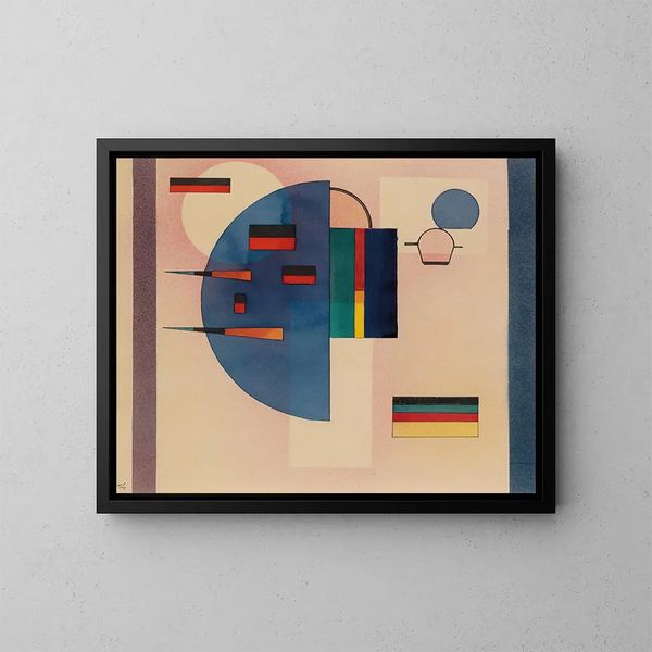 Apaisé - Wassily Kandinsky — ingelijst kunstwerk aan de muur