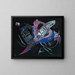 Concentratie - Wassily Kandinsky — ingelijst kunstwerk aan de muur
