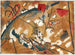 Esquisse pour Improvisation 24, Troïka II - Wassily Kandinsky — weergave van het kunstwerk