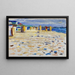 Holland Beach Chairs - Wassily Kandinsky — framed artwork on a wall