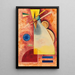 Entrelacement - Wassily Kandinsky — ingelijst kunstwerk aan de muur
