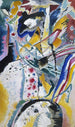 Grote studie voor een muurschildering voor Edwin R Campbell Zomer - Wassily Kandinsky — weergave van het kunstwerk
