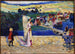 Schets van wandeling - Wassily Kandinsky — weergave van het kunstwerk