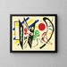 Réciproque - Wassily Kandinsky — ingelijst kunstwerk aan de muur