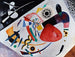 Tache rouge II - Wassily Kandinsky — weergave van het kunstwerk