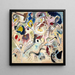 Sketch 160A - Wassily Kandinsky — framed artwork on a wall
