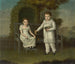 Two Children from the Kuenzer Family - Wendelin Moosbrugger — artwork view