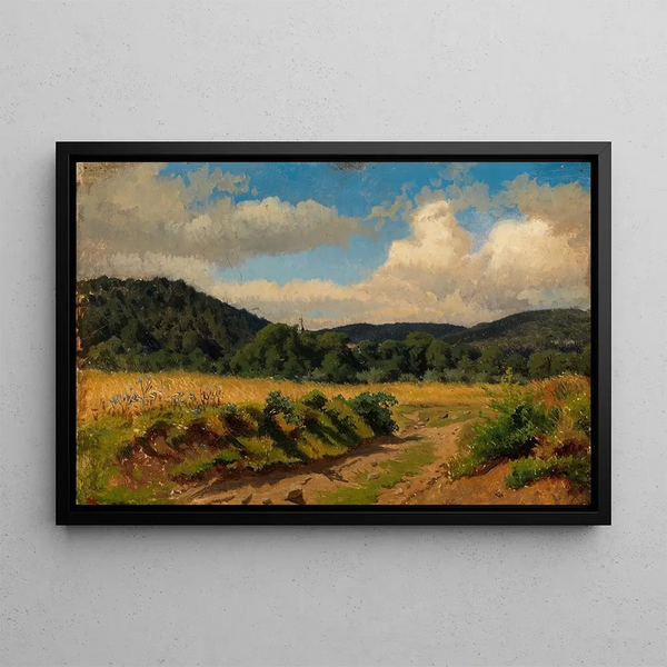 Werner Holmberg - Cereal Field At The Edge Of The Forest Rehearsal.webp