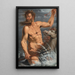 Neptune - Werner van den Valckert — framed artwork on a wall