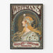Whitman's Chocolates and Confections - Philadelphia" (1895-1917) door Alphonse Mucha