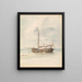 A Dutch barge - Whitney Warren Jr — framed artwork on a wall