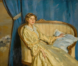 Wilfrid Gabriel de Glehn - Blue and Gold.webp