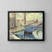 Boten in een haven in Saint-Tropez - Wilfrid Gabriel de Glehn — ingelijst kunstwerk aan de muur